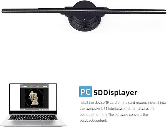 مروحة الهولوغرام ثلاثية الأبعاد 3D