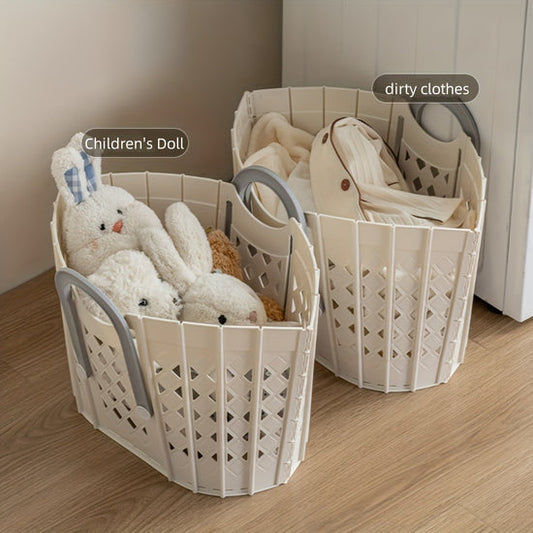 سلة غسيل قابلة للطي تصميم عصري و عملي