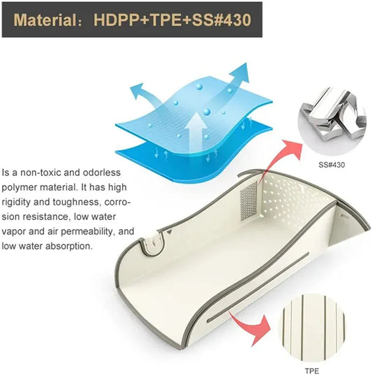 لوح تقطيع قابل للطي 6 في 1