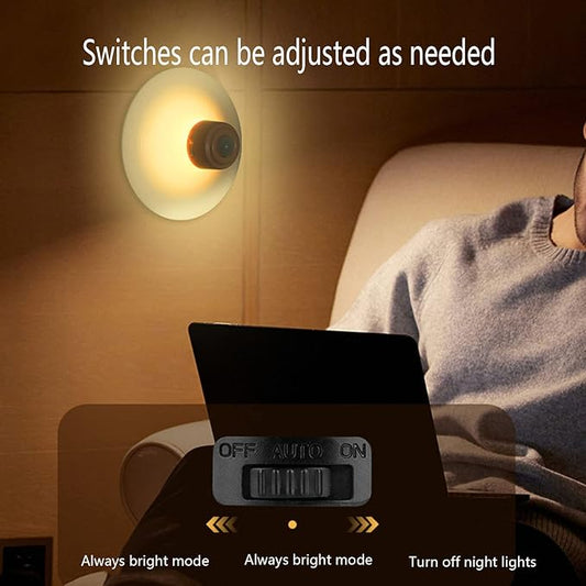 إضاءة ليلية بمستشعر الحركة