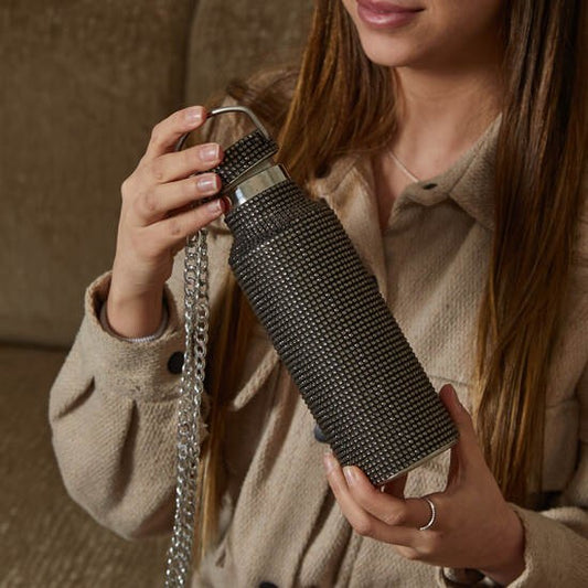 زجاجة الماسية المتلألئة