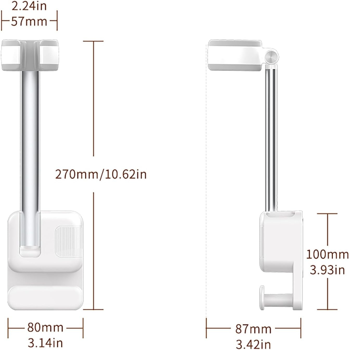 حامل مجفف الشعر والفير الجداري – القابل للتعديل