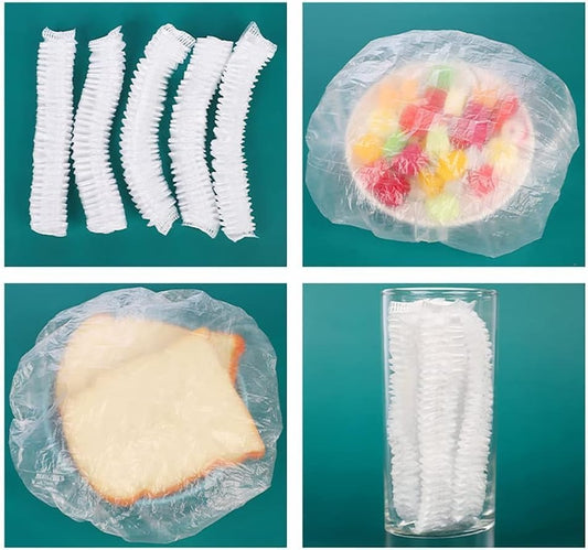 أغطية حفظ الطعام المرنة القابلة للاستخدام مرة واحدة – لحماية ونظافة مثالية