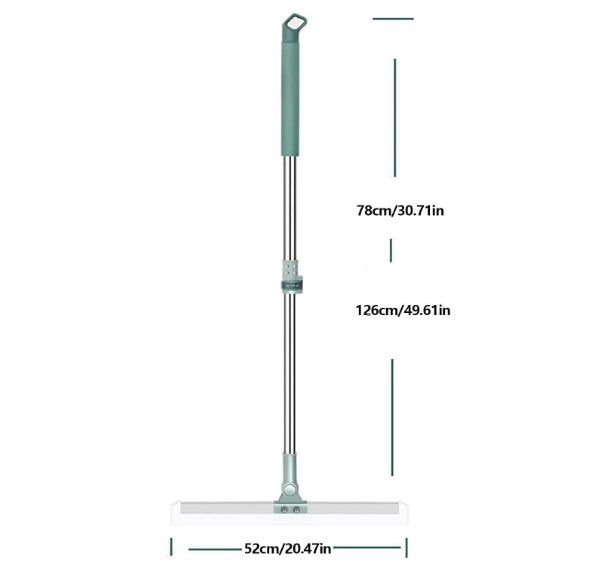 ممسحة السيليكون الذكية 180° – سحب وتنظيف مثالي لجميع الأرضيات