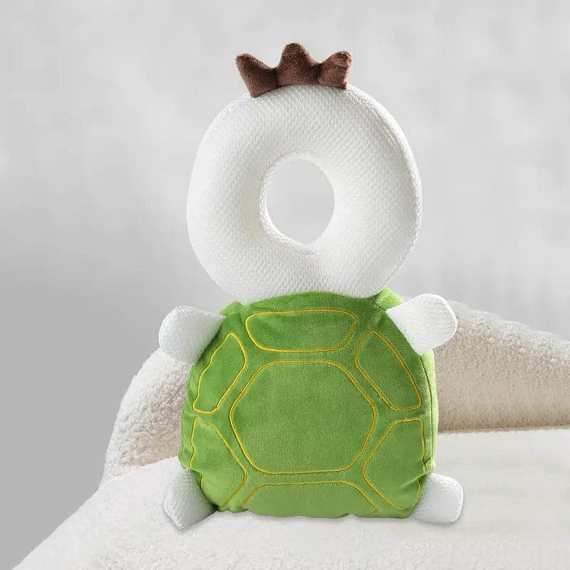 واقي رأس وظهر للأطفال على شكل سلحفاة