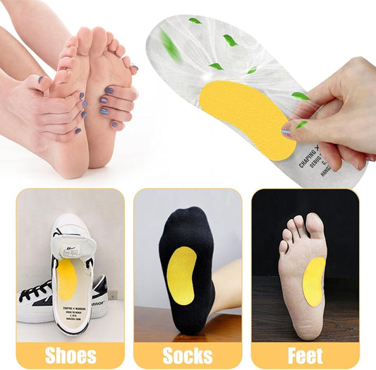 لاصقات التخلص من الروائح للأحذية – انتعاش يدوم