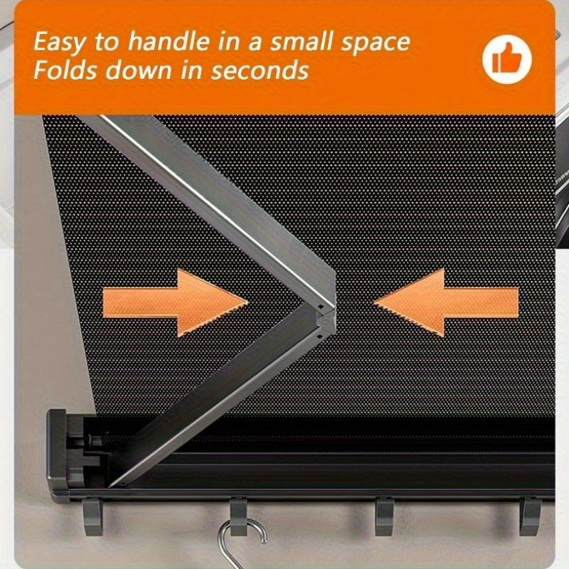 رف تعليق قابل للطي متعدد الاستخدامات – عملي وأنيق