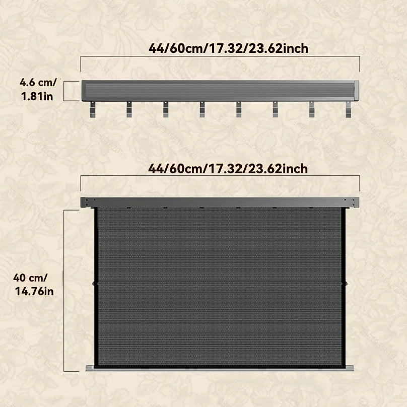 رف تعليق قابل للطي متعدد الاستخدامات – عملي وأنيق