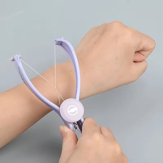 جهاز إزالة الشعر بالخيط اليدوي