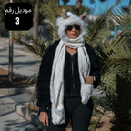 لفحة للرأس والرقبة مع جيوب بتصميم عملي