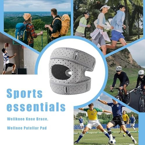 واقي الركبة الرياضي القابل للتعديل