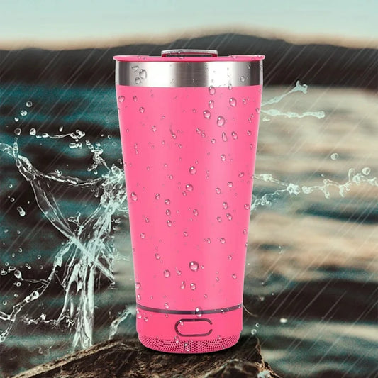 كوب حراري مع مكبر صوت بلوتوث  شحن