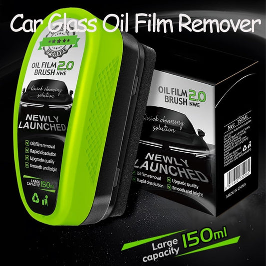 مزيل طبقة الزيت والأوساخ لزجاج السيارات – منظف زجاج احترافي للحماية من الضباب والماء