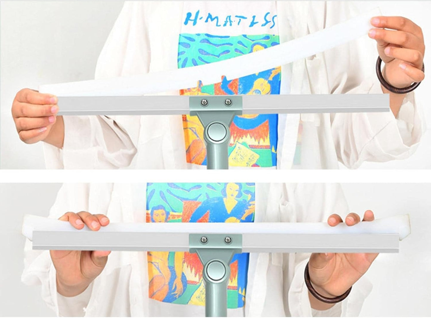 ممسحة السيليكون الذكية 180° – سحب وتنظيف مثالي لجميع الأرضيات