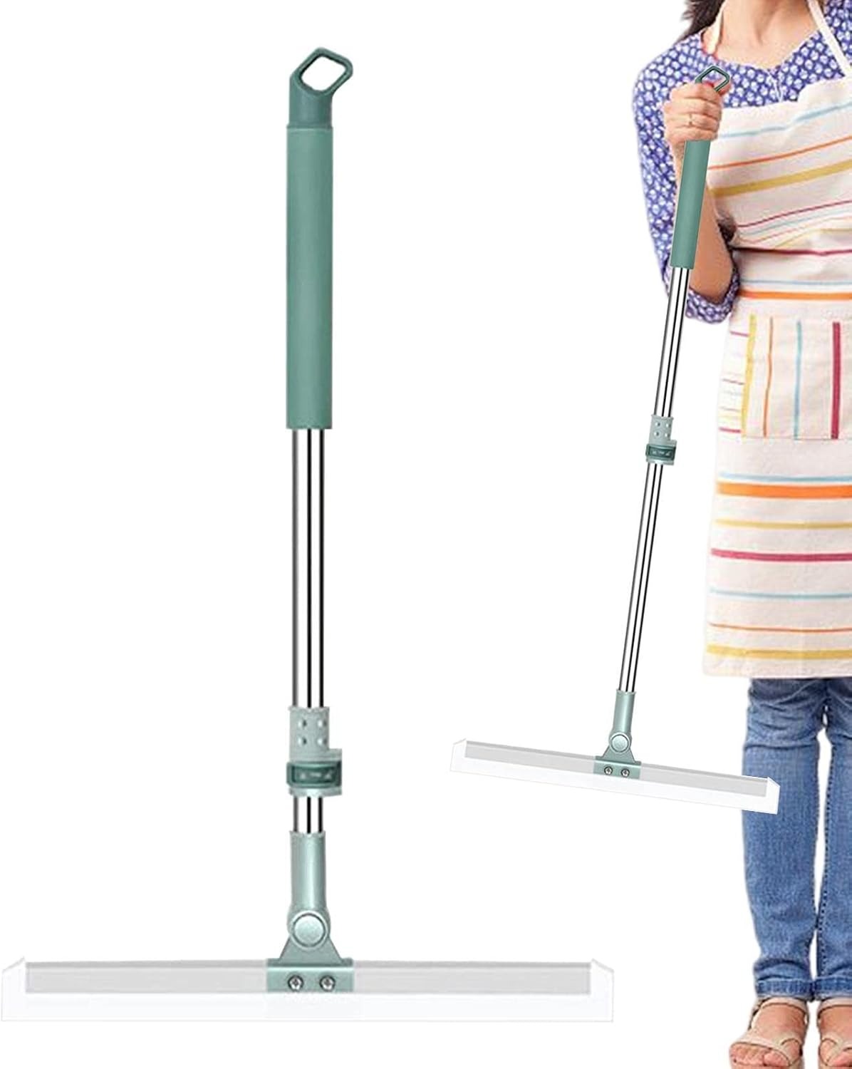 ممسحة السيليكون الذكية 180° – سحب وتنظيف مثالي لجميع الأرضيات