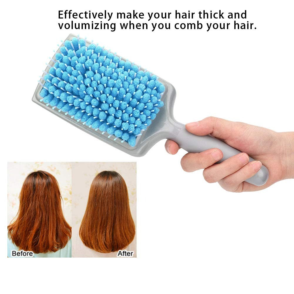 فرشاة تصفيف وتجفيف الشعر – إسفنجية ماصّة للماء مع تدليك مريح للفروة