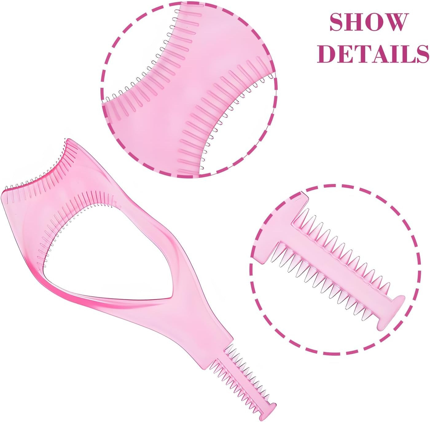 أداة تحديد العين ومشط الرموش الاحترافية – دقّة وأناقة في كل تمريرة