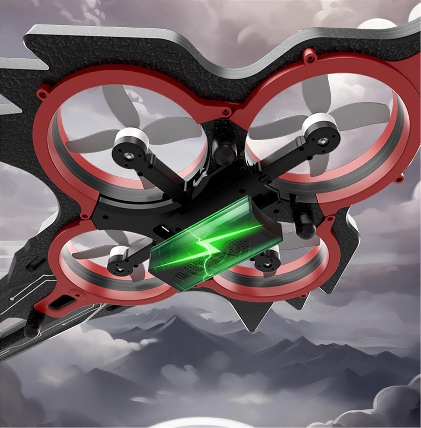 درون السيف الطائر – طائرة RC بهلوانية مقاومة للصدمات بثلاث سرعات قابلة للتعديل