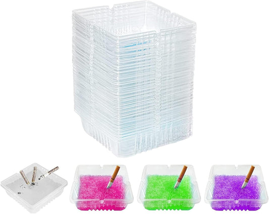 منفضات سجائر بدون دخان للاستعمال مرة واحدة