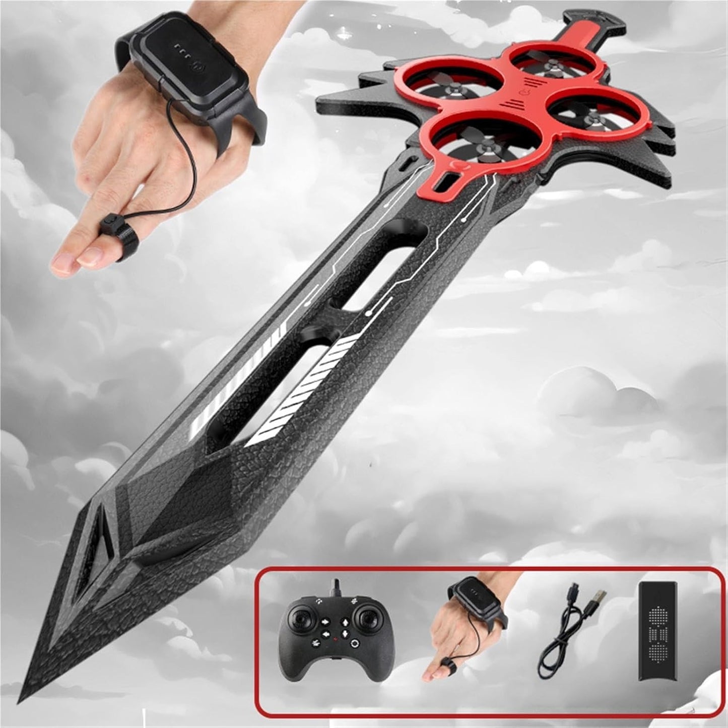 درون السيف الطائر – طائرة RC بهلوانية مقاومة للصدمات بثلاث سرعات قابلة للتعديل