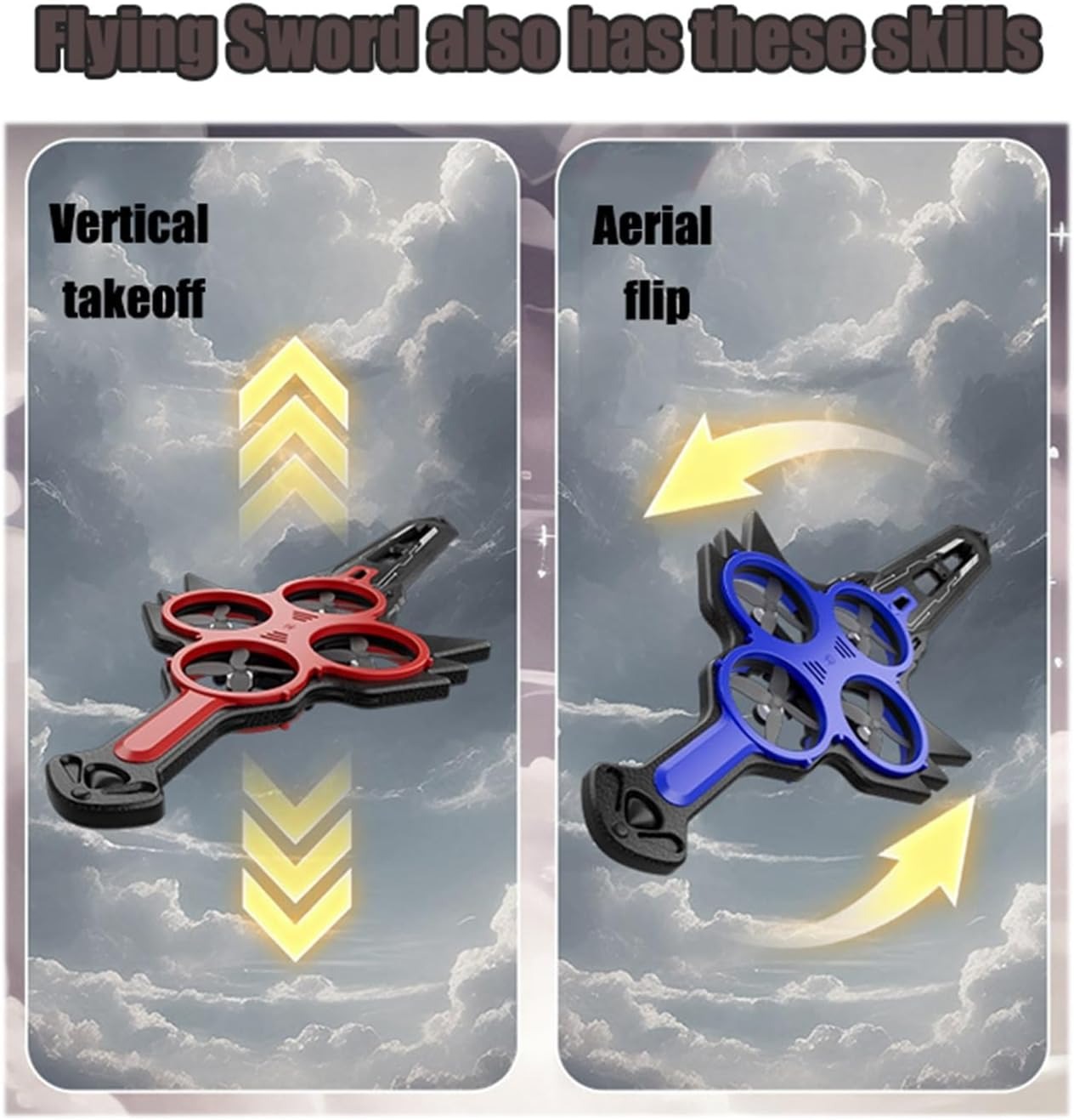 درون السيف الطائر – طائرة RC بهلوانية مقاومة للصدمات بثلاث سرعات قابلة للتعديل