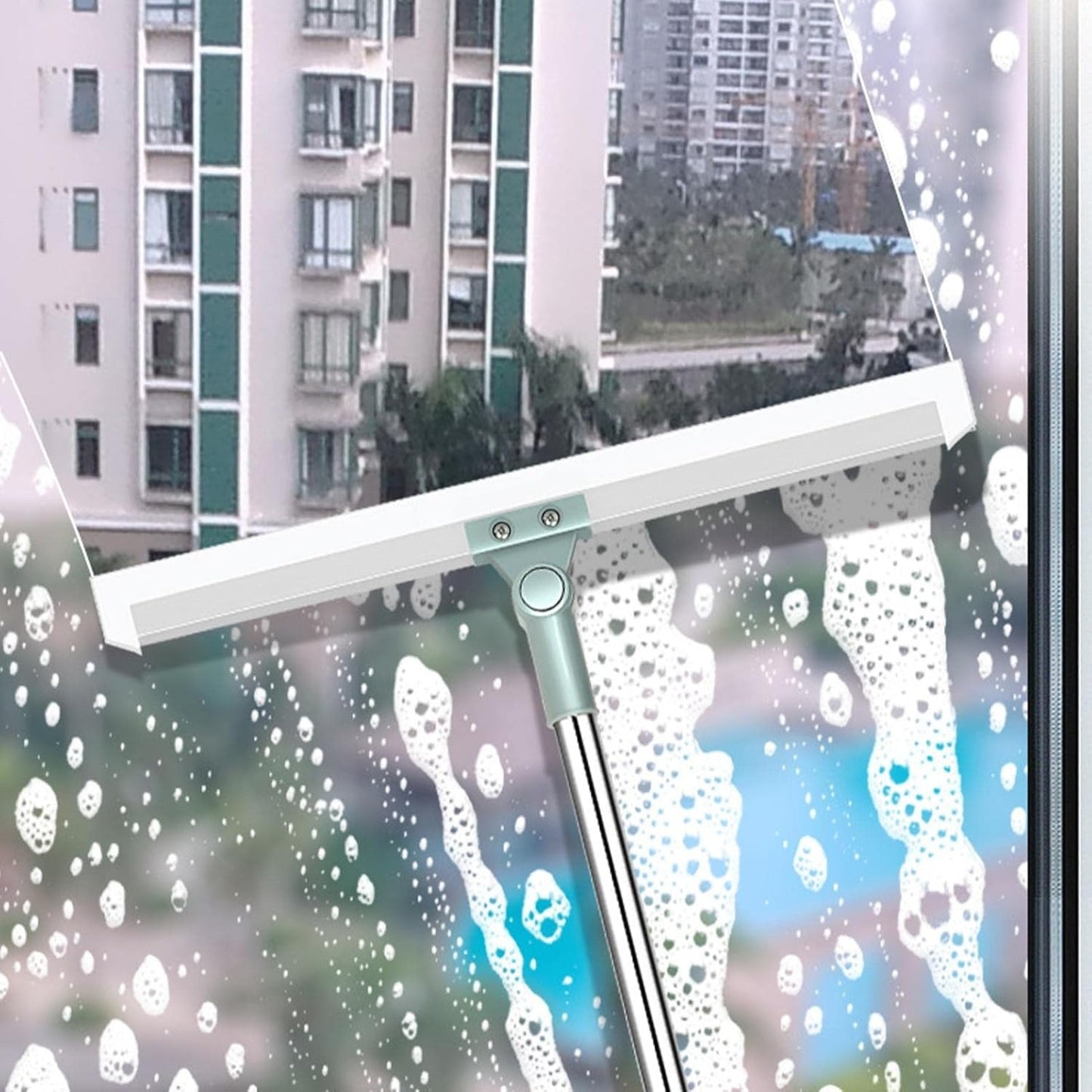 ممسحة السيليكون الذكية 180° – سحب وتنظيف مثالي لجميع الأرضيات