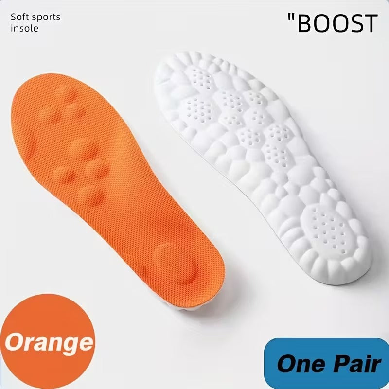 نعل الأحذية بتقنية 4 دي – راحة فائقة وامتصاص للصدمات ودعم لقوس القدم