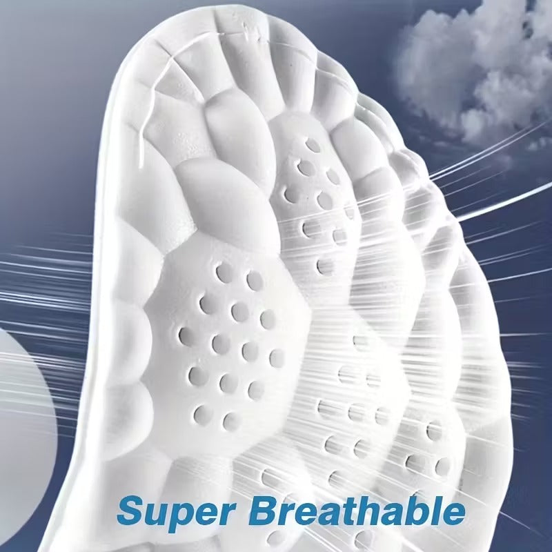 نعل الأحذية بتقنية 4 دي – راحة فائقة وامتصاص للصدمات ودعم لقوس القدم