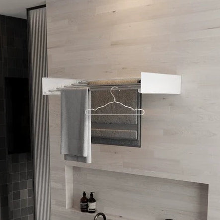 رف تجفيف قابل للطي بتصميم أنيق 80 سم