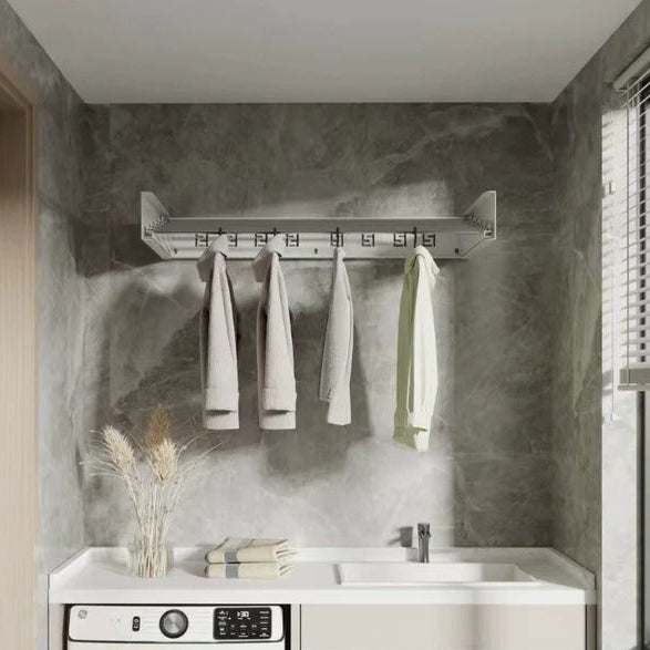 رف تجفيف قابل للطي بتصميم أنيق 80 سم