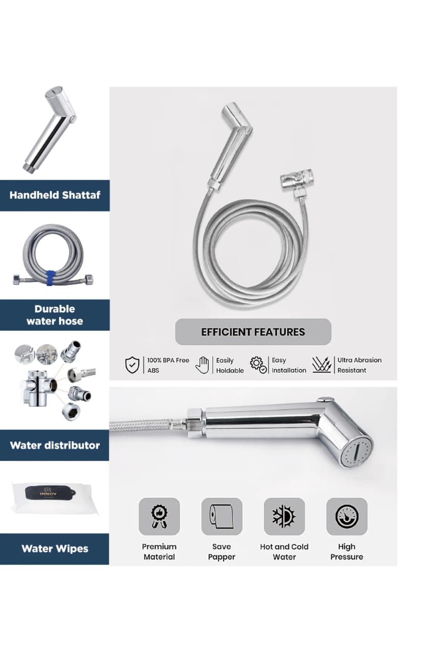 مجموعة شطاف محمول للسفر – عملية، محمولة، متعددة الاستخدامات