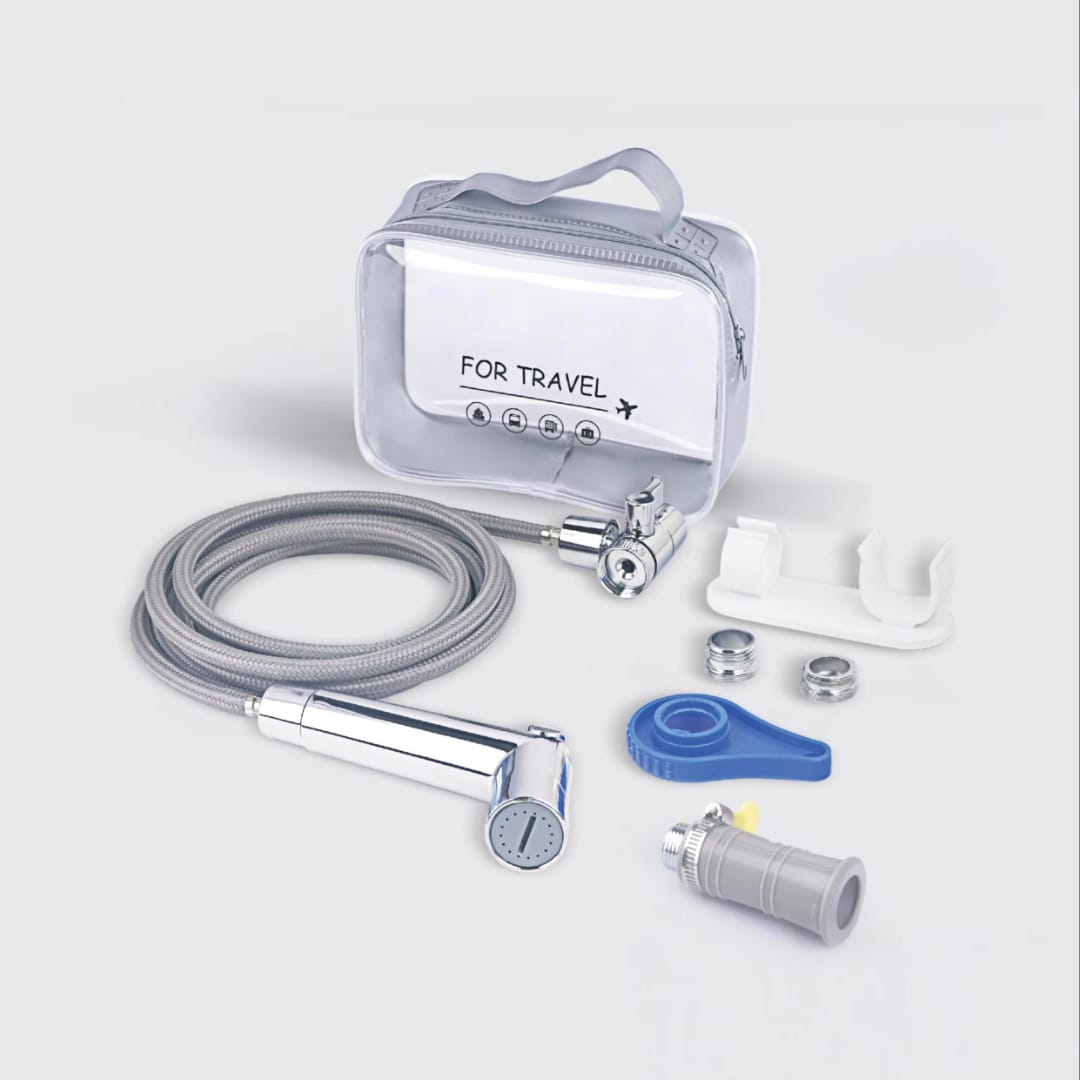 مجموعة شطاف محمول للسفر – عملية، محمولة، متعددة الاستخدامات