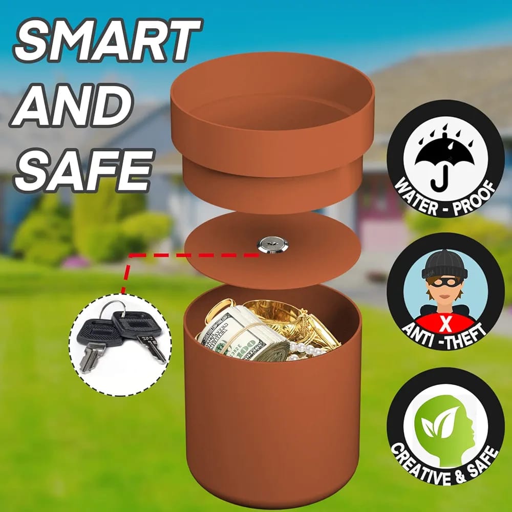 قفل الأمان الذكي - مخبأ الزرع السري