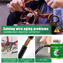تب كهربائي سائل مقاوم للماء – لإصلاح وعزل الأسلاك والكابلات