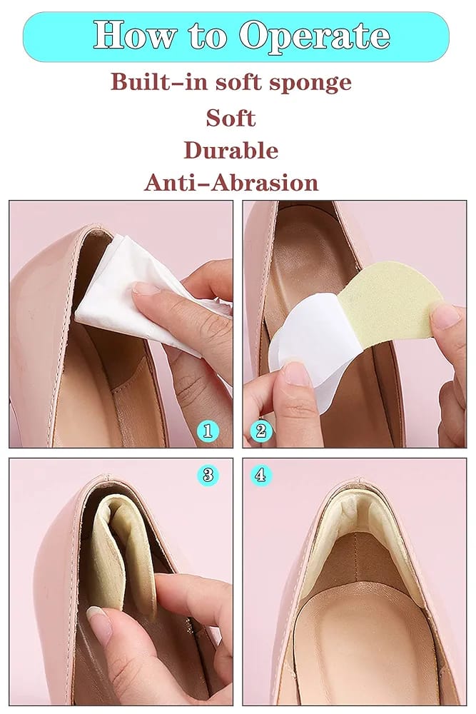 لاصقات حماية الكعب – راحة لقدميك