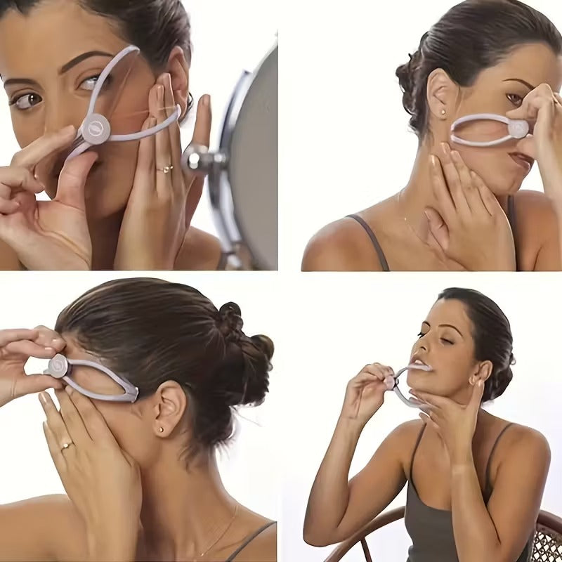 جهاز إزالة الشعر بالخيط اليدوي