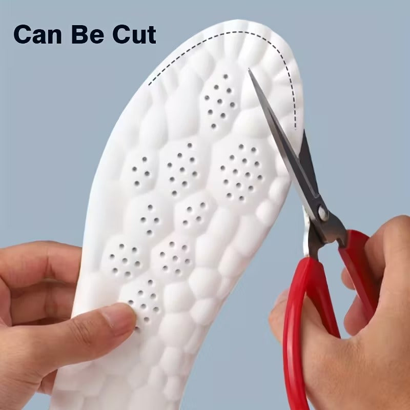 نعل الأحذية بتقنية 4 دي – راحة فائقة وامتصاص للصدمات ودعم لقوس القدم