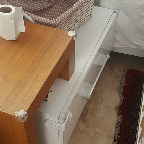 واقيات الزوايا لحماية الأطفال – شفافة وغير مرئية