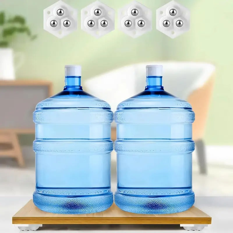 العجلات اللاصقة الذكية متعددة الاتجاهات 360° – لتحريك الأجهزة والأدراج بسهولة