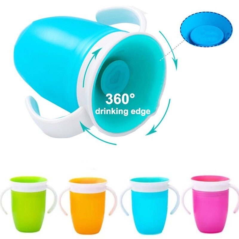 كوب الشرب الذكي للأطفال 360°  بدون انسكاب