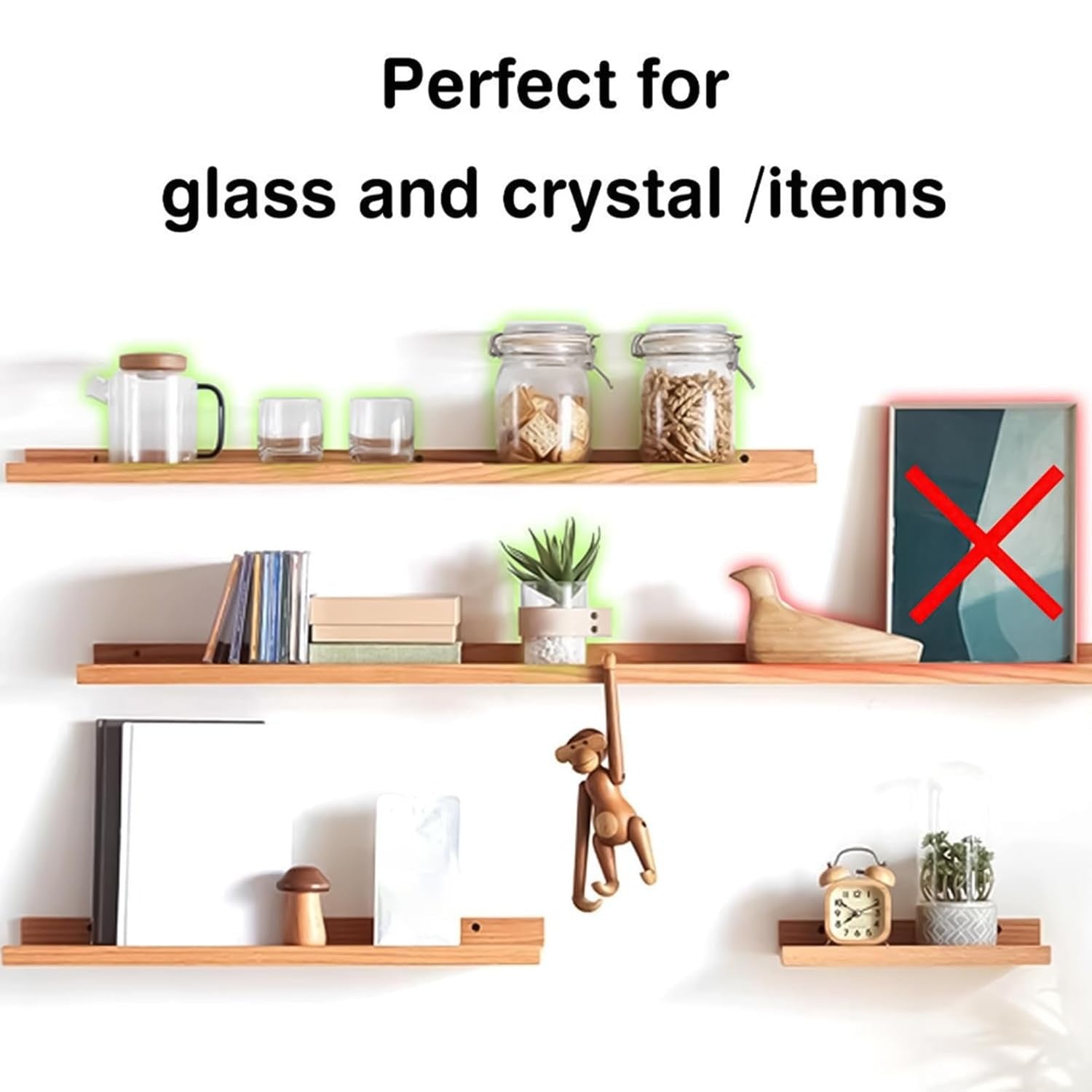 جل التثبيت الشفاف للمقتنيات الفنية والمجسمات الزجاجية بدون أثر