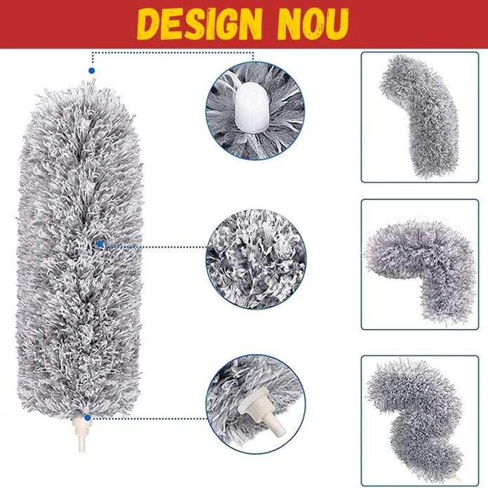 منفضة غبار قابلة للتمديد – تنظيف فعال الأسقف العالية