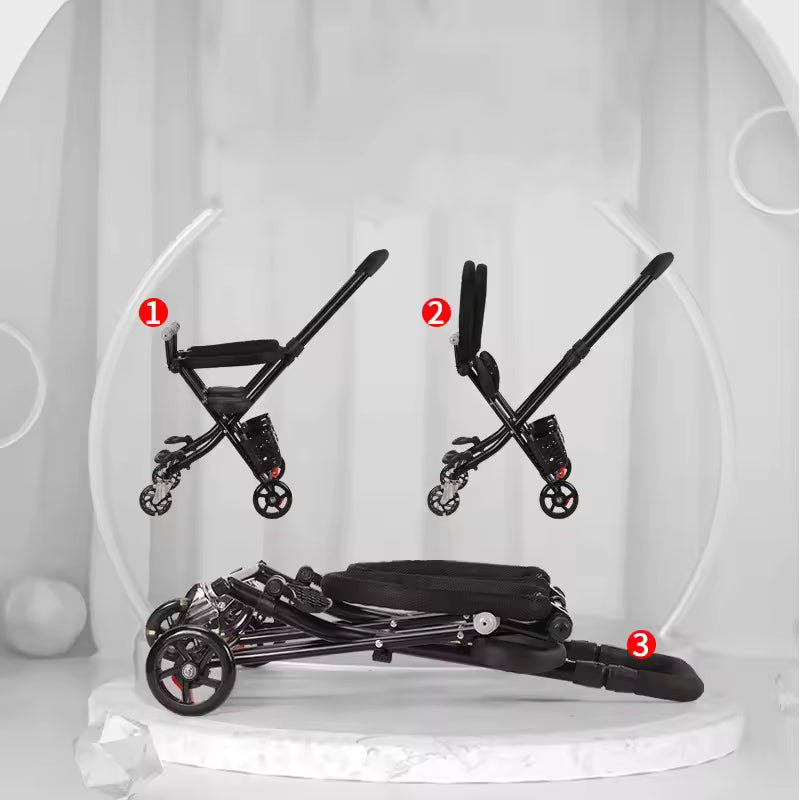 عربة أطفال توأم عملية وخفيفة الوزن – قابلة للطي من عمر 6 أشهر حتى 6 سنوات