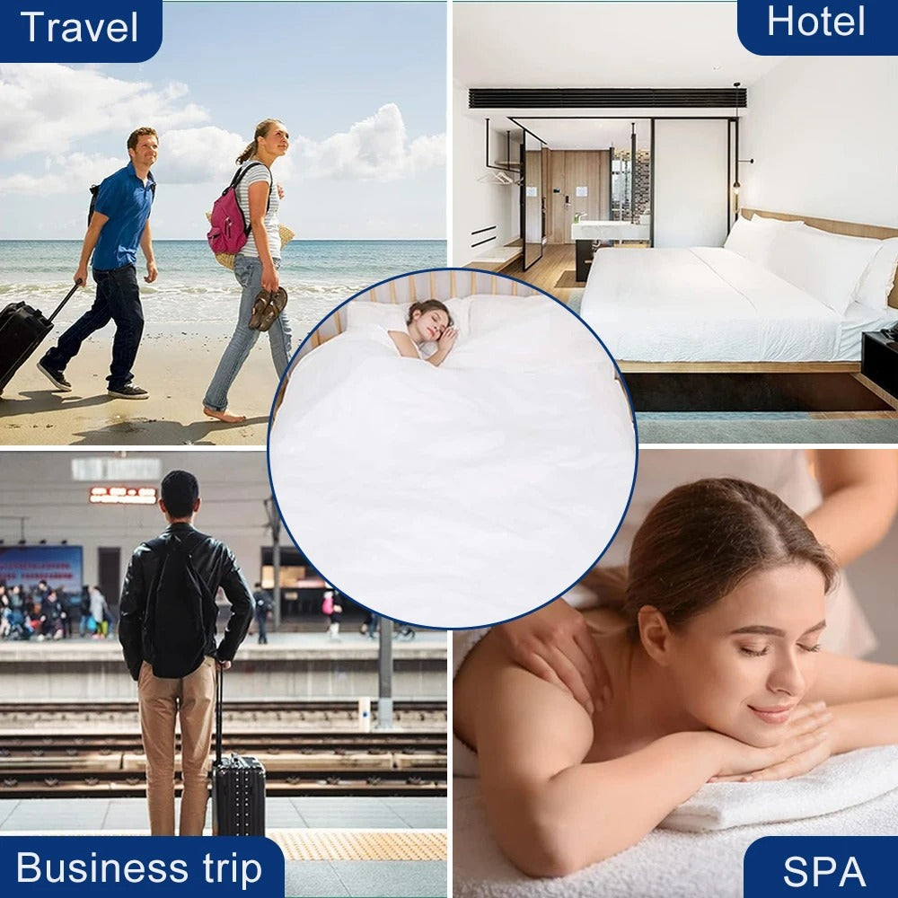 مفروشات صحية للاستخدام في السفر والفنادق