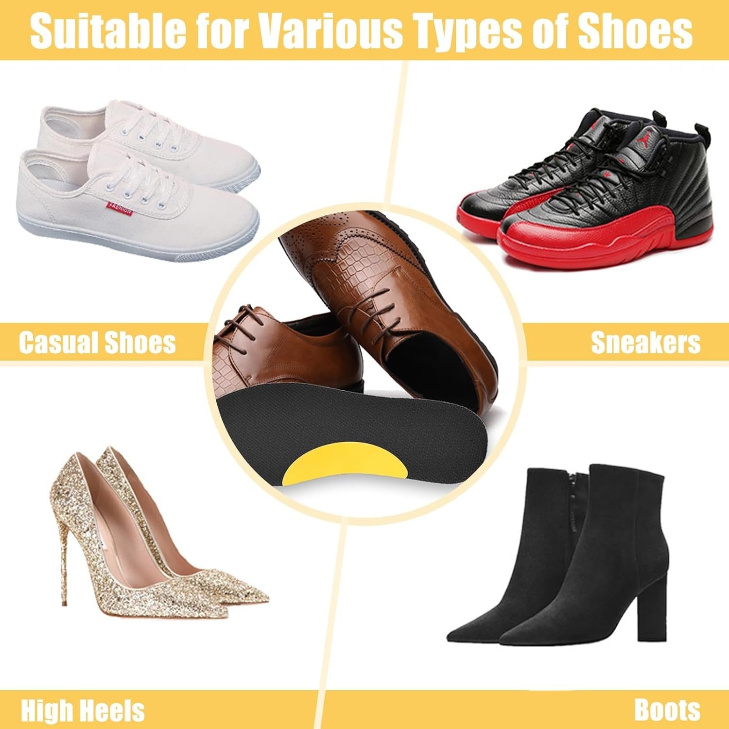 لاصقات التخلص من الروائح للأحذية – انتعاش يدوم