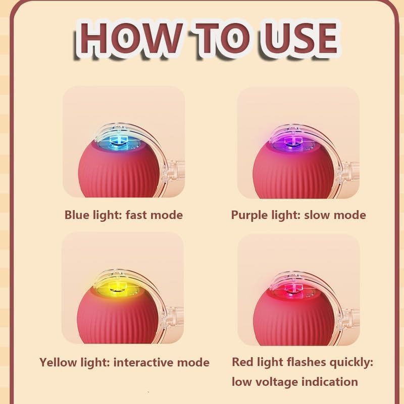 اللعبة التفاعلية الذكية المزودة بحركة تلقائية متعددة السرعات