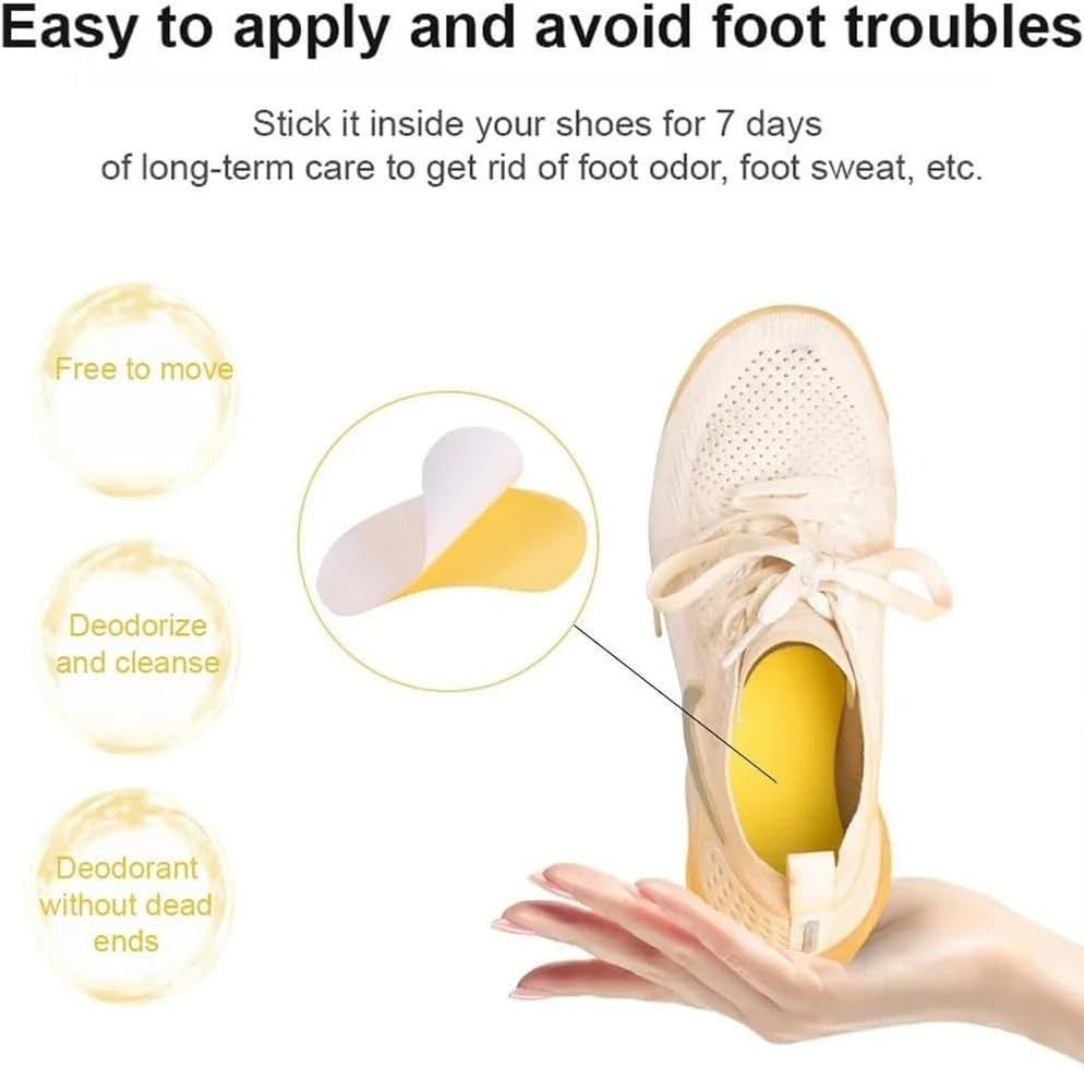 لاصقات التخلص من الروائح للأحذية – انتعاش يدوم