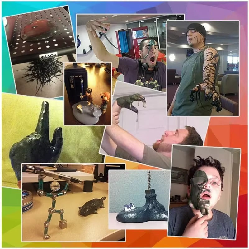 العجينة المغناطيسية الذكية – لعبة تعليمية مرنة وممتعة للأطفال