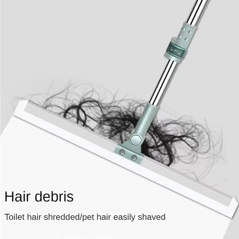 ممسحة السيليكون الذكية 180° – سحب وتنظيف مثالي لجميع الأرضيات