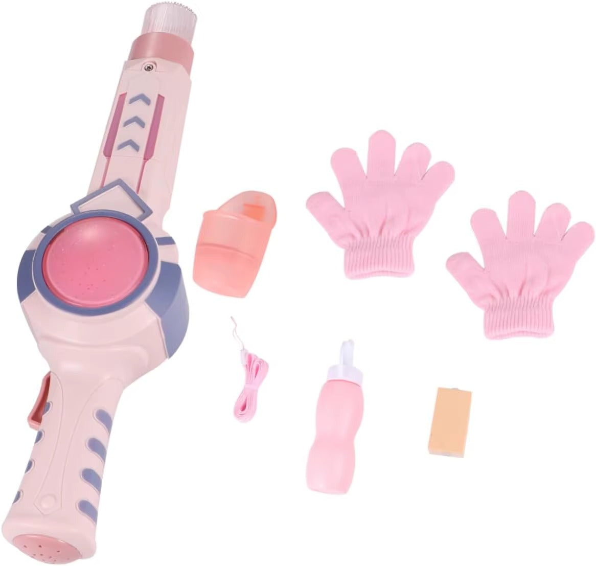 فقاعات الغيوم بالقفازات السحرية – لعبة الفقاعات التفاعلية الآمنة للأطفال